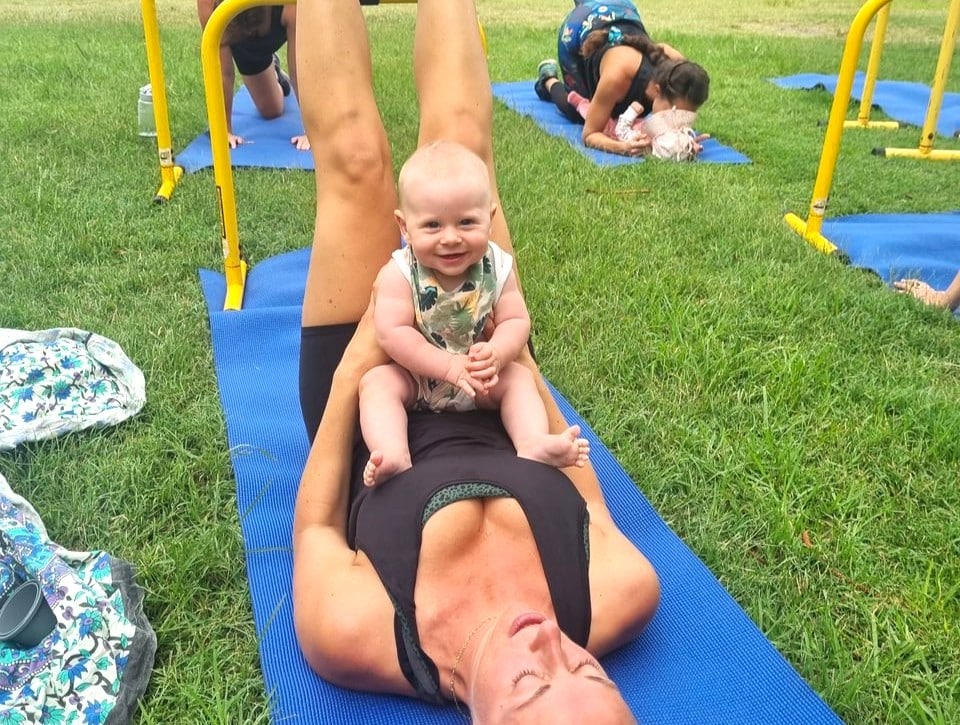 mum core workout