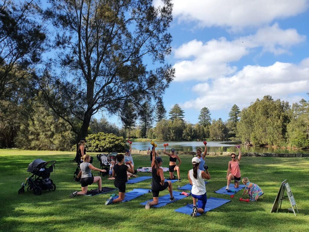 Mums and bubs workout